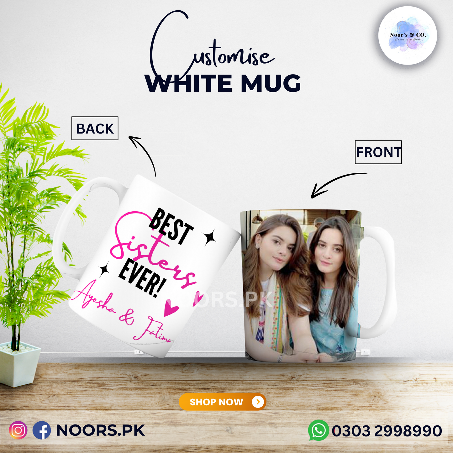 CUSTOMISE MUG