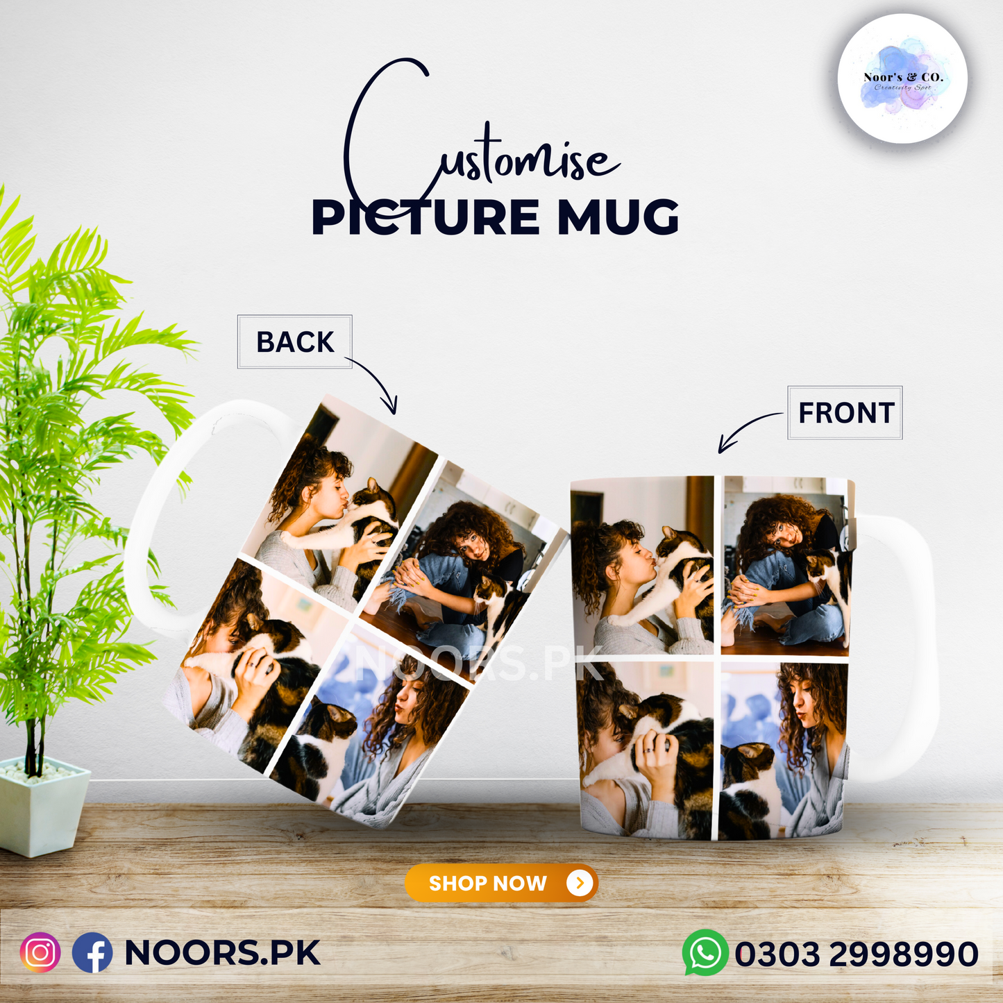 CUSTOMISE MUG