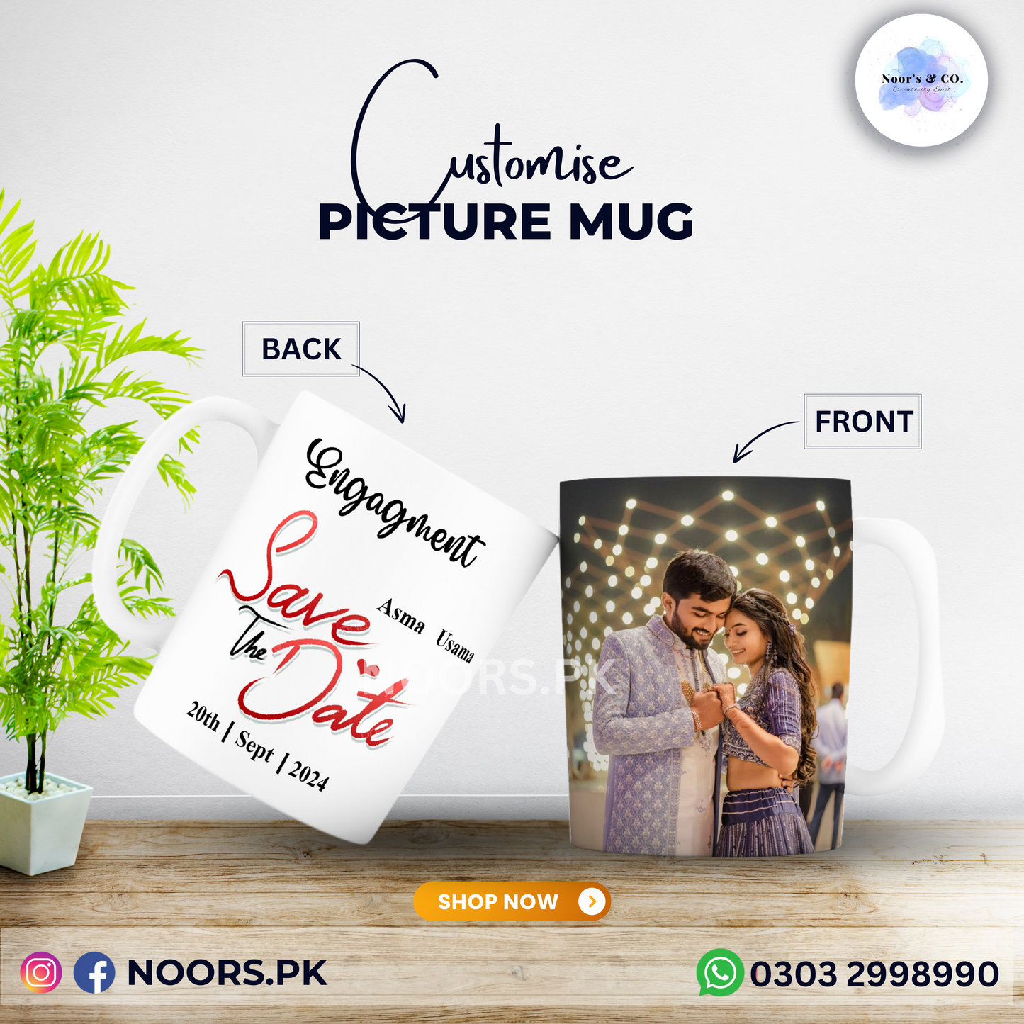 CUSTOMISE MUG