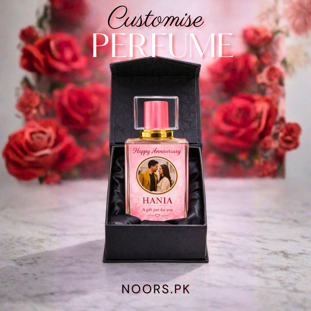 Personalised Anniversary Perfume Gift Box