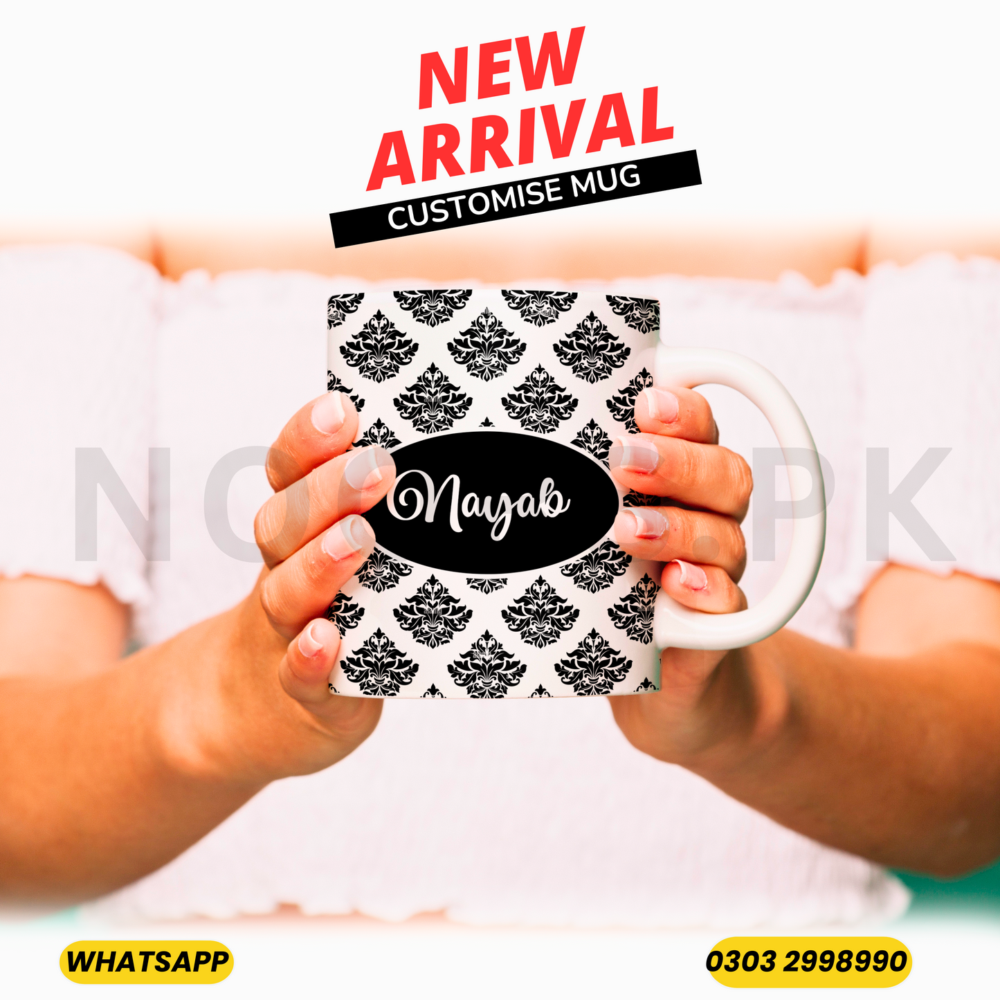 CUSTOMISE MUG