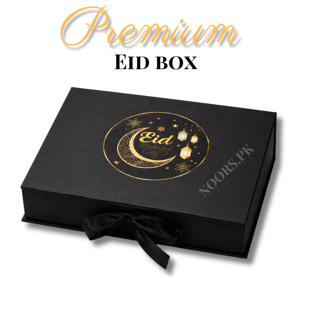 Premium Eid Gift Box – Suit, Perfume & Studd | Free Delivery 🎁