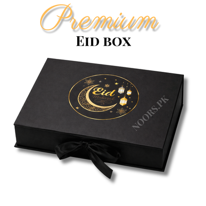 Premium Eid Gift Box – Suit, Perfume & Studd | Free Delivery 🎁