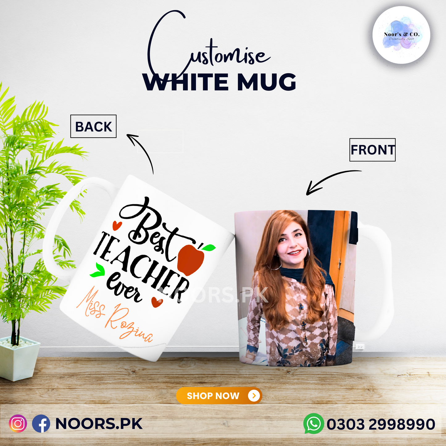 CUSTOMISE MUG