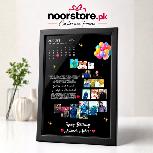 PERSONALIZED BIRTHDAY FRAME